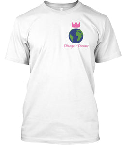 Change + Crowns White Tribe T- Shirt